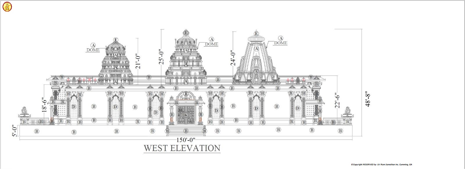 Sarvam Sri Ramaarpanamasthu | Bhadradri Sri Rama Temple of USA